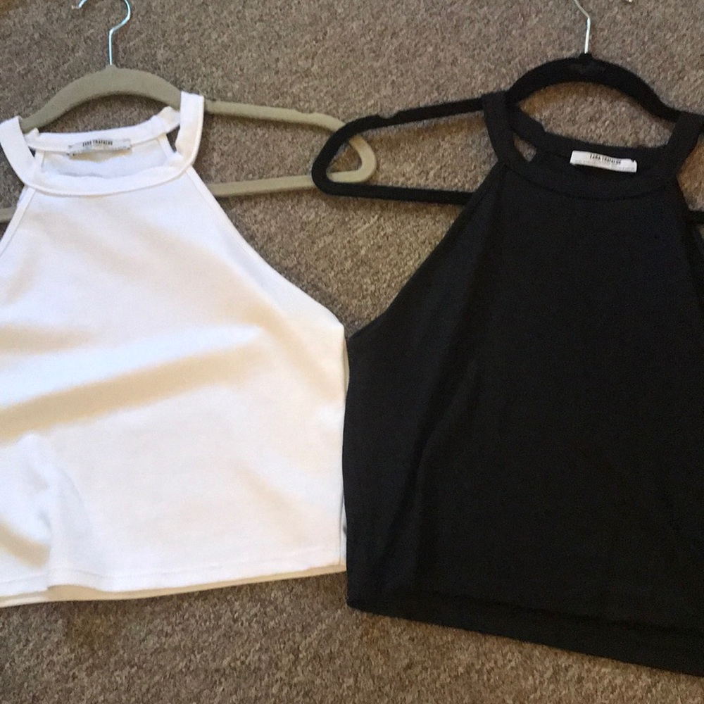 Two High Neck Crop Tops From Zara!
